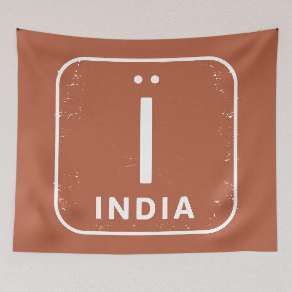 Item preview, NATO phonetic alphabet - Letter I + Morse Code designed and sold by studio838.