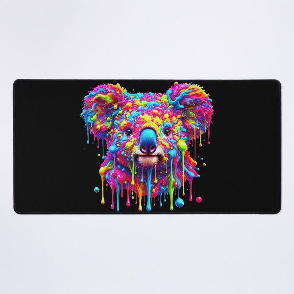 Item preview, Neon Drip Koala – Psychedelic Animal Art designed and sold by SHHCreations.
