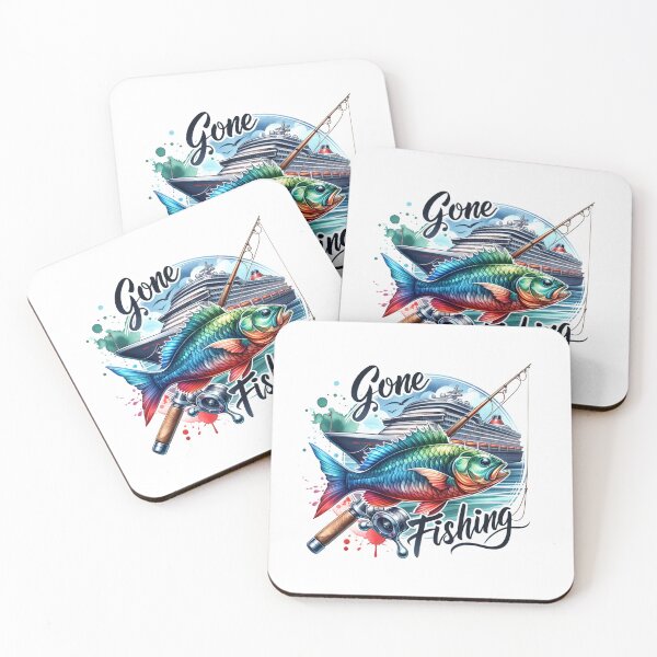 Item preview, "Gone Fishing – Perfect Design for Anglers and Outdoor Lovers" designed and sold by artedigital99.