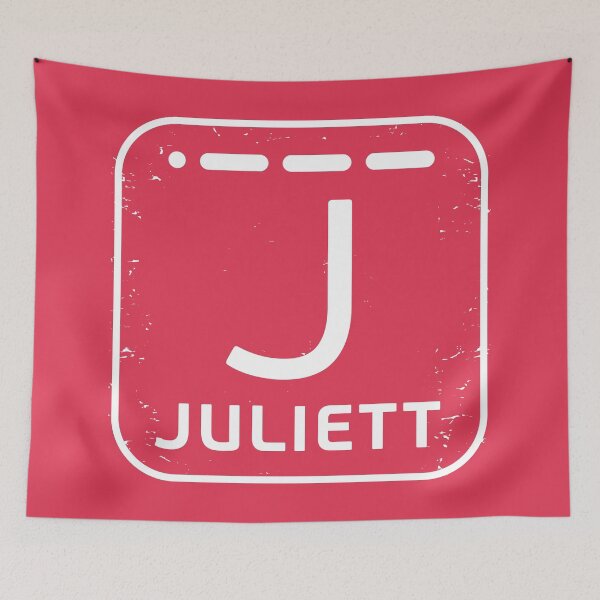 Item preview, NATO phonetic alphabet - Letter J + Morse Code designed and sold by studio838.