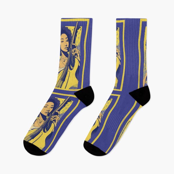 Item preview, Ultramarine Jazz Bassist Esperanza Spalding Bass Guitar Fans Electric Bass Player designed and sold by FociCreate.