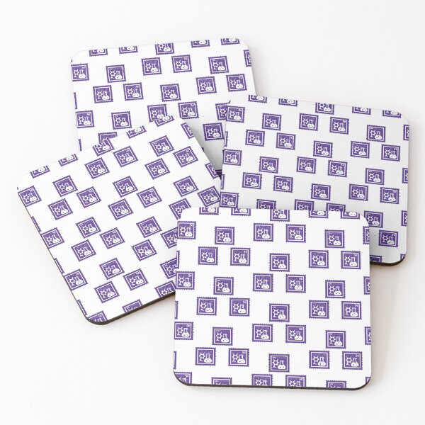 Item preview, Chemistry | Purple & White Stamps | College Organic Chem Major | Laboratory Science Graduate School Class | Medical Researcher Job | University Degree Minor | StampHeed 003 designed and sold by StampHeed.