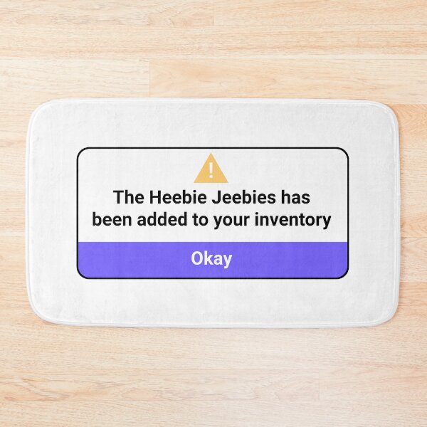 Item preview, The heebie jeebies had been added to your inventory designed and sold by dogfish-art.