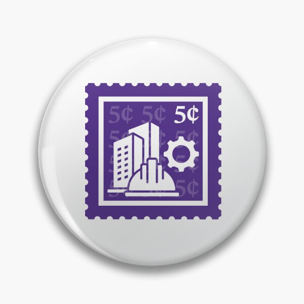 Item preview, Civil Engineering | Purple & White Stamps | College Physics Major | Construction Graduate School Class | Mechanical Engineer Job | University Degree Minor | StampHeed 003 designed and sold by StampHeed.