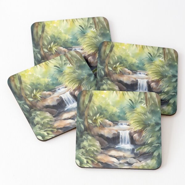 Item preview, Jungle Waterfall  designed and sold by CalmnessbyChoice.