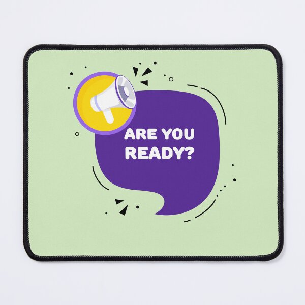 Item preview, "Are You Ready - Megaphone T-Shirt" designed and sold by fashionsicon.