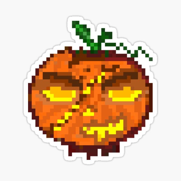 Item preview, Pixel Halloween Spooky Friday Pumpkin designed and sold by RollnDB.