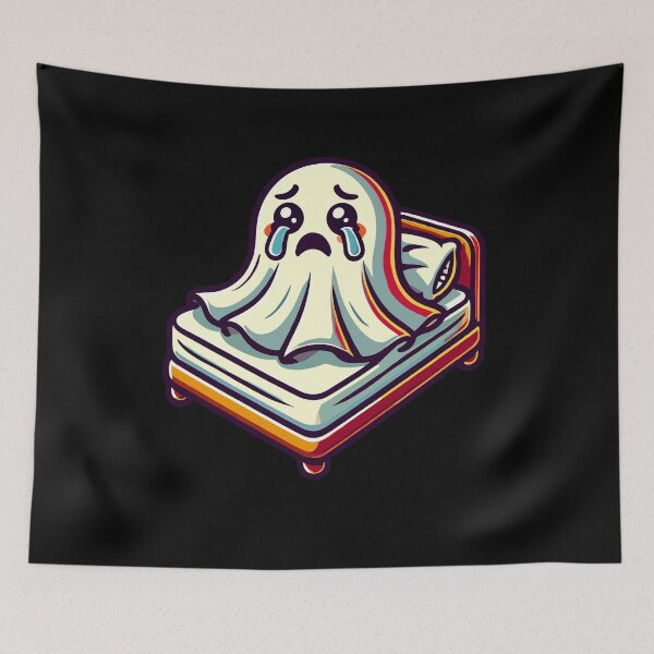 Item preview, Sad Ghost Funny Ghost Design designed and sold by LuminOrb.