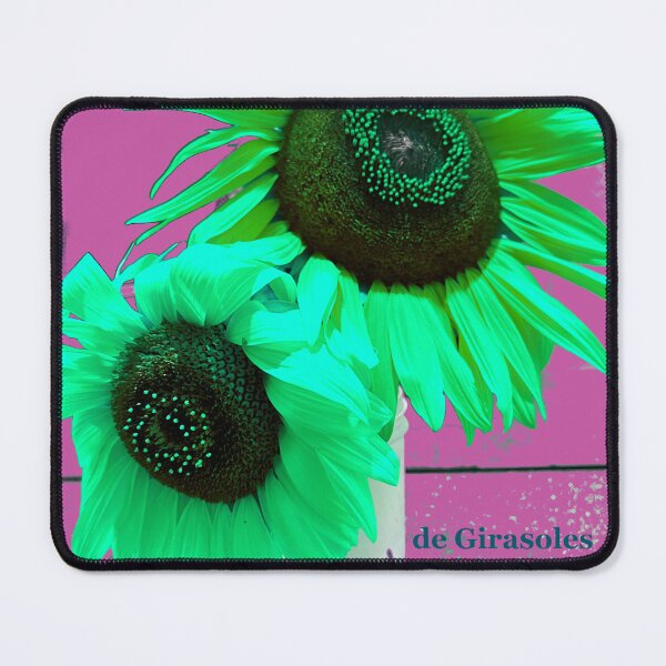 Item preview, de Girasoles pink/green designed and sold by rubiinspirations.