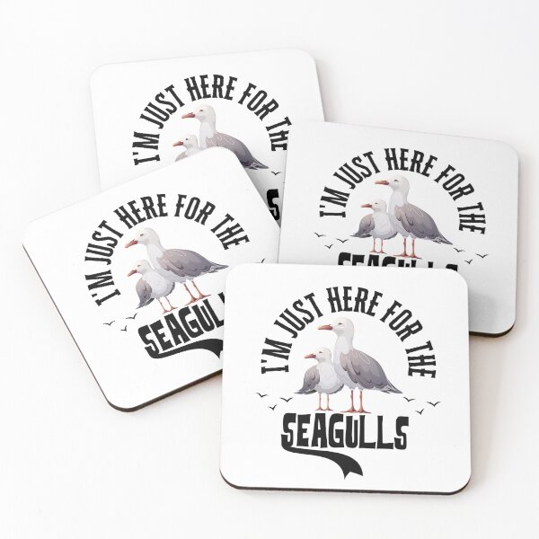 Item preview, I'm Just Here for The Seagulls designed and sold by belladesign7.