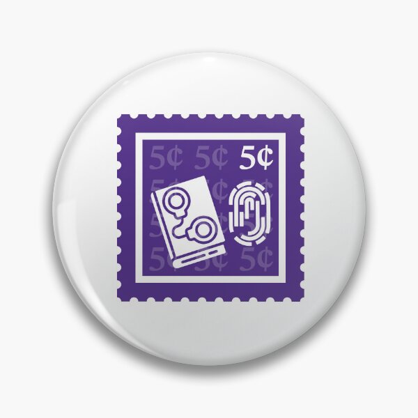 Item preview, Criminology | Purple & White Stamps | College Criminal Justice Major | Forensic Science Graduate School Class | Crime Law Job | University Degree Minor | StampHeed 003 designed and sold by StampHeed.