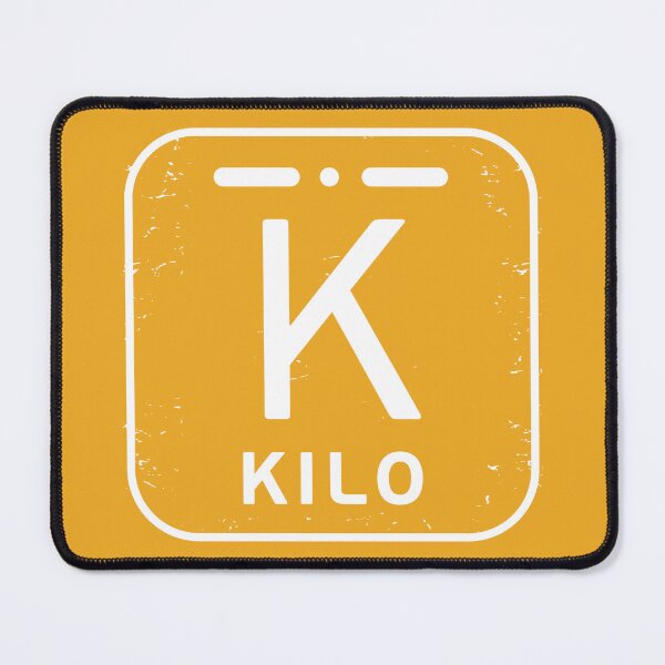 Item preview, NATO phonetic alphabet - Letter K + Morse Code designed and sold by studio838.