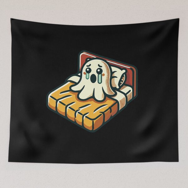 Item preview, Sad Ghost Funny Ghost Design designed and sold by LuminOrb.