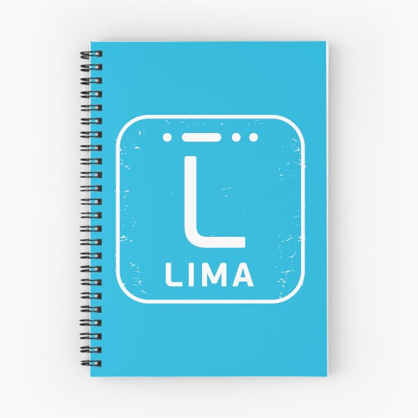 Item preview, NATO phonetic alphabet - Letter L + Morse Code designed and sold by studio838.