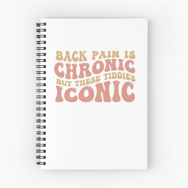 Item preview, Back Pain Is Chronic But These Tiddies Are Iconic designed and sold by khallidaart.