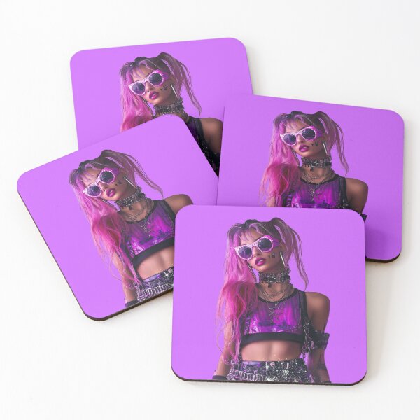 Item preview, Realistic cyber girl in pink designed and sold by pinkuardesign.