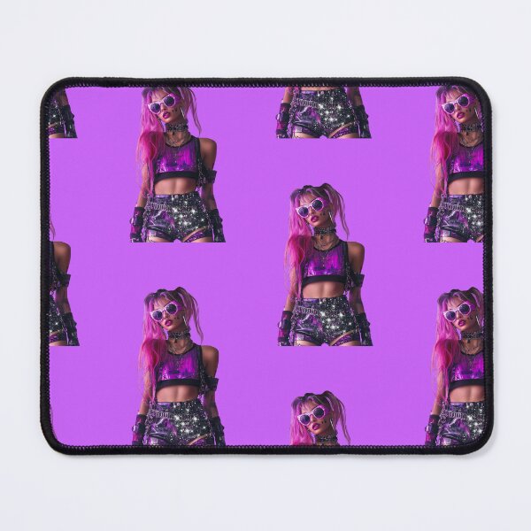 Item preview, Realistic cyber girl in pink designed and sold by pinkuardesign.