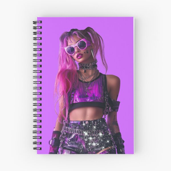 Item preview, Realistic cyber girl in pink designed and sold by pinkuardesign.
