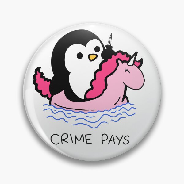 Item preview, Crime Pays designed and sold by Buntrockstore.
