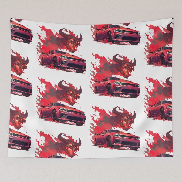 Item preview, Charger with Demon designed and sold by kahida.
