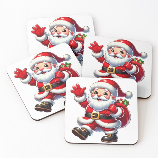 Item preview, Cheerful Santa Waving with Gifts designed and sold by Chokhdi289shop.