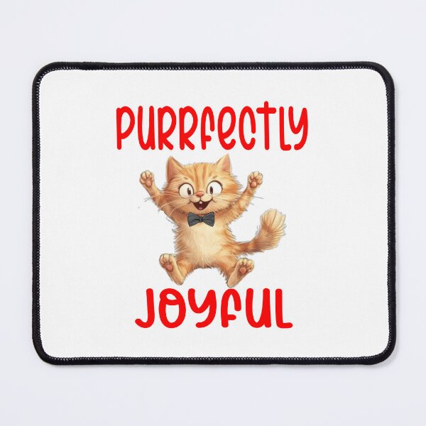 Item preview, Purrfectly Joyful Cat designed and sold by Bliss Find And Design.