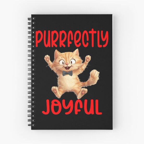 Item preview, Purrfectly Joyful Cat designed and sold by Bliss Find And Design.