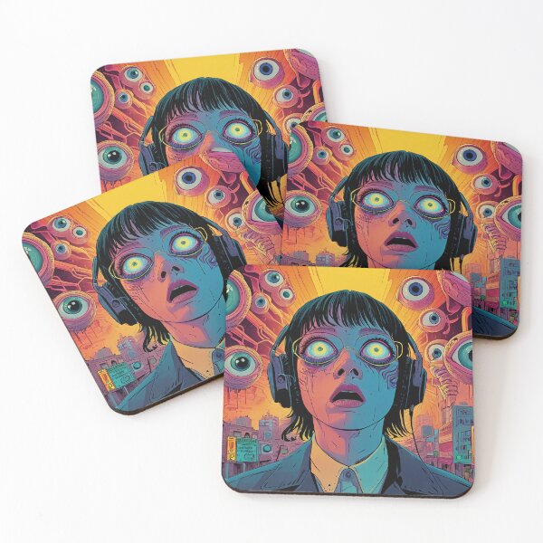 Item preview, Paranoid Streets of Surveillance - Dark Psychedelic Chaos designed and sold by athanasioungr.