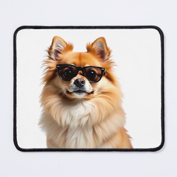 Item preview, Funny cool Pomeranian dog wearing sunglasses designed and sold by LazyOwlStore.