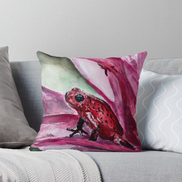 Item preview, Hot pink frog  designed and sold by char-mitch.