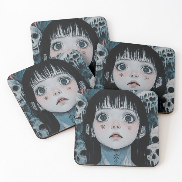 Item preview, Visions of the Melting Grave – Horror Manga Anime girl designed and sold by ForsakenFrames.