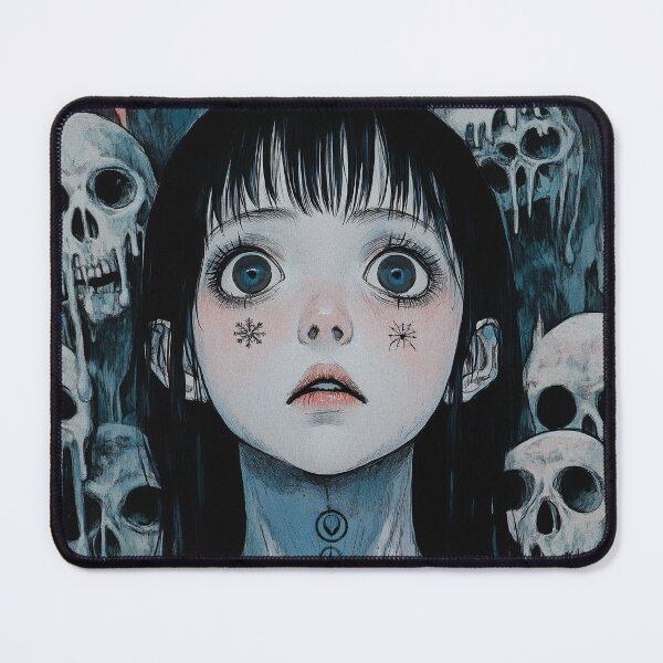 Item preview, Visions of the Melting Grave – Horror Manga Anime girl designed and sold by ForsakenFrames.