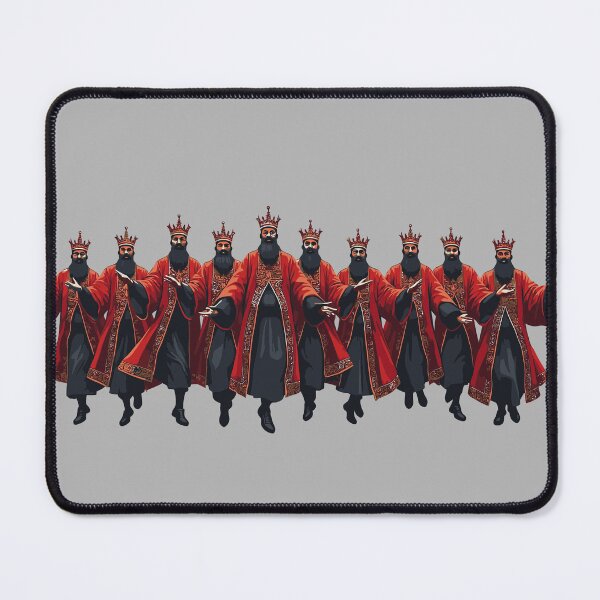 Item preview, Ten Lords A Leaping Cut-Out Stencil-Style 6 designed and sold by taiche.