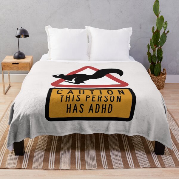 Item preview, Caution this person has ADHD designed and sold by remerasnerdas.