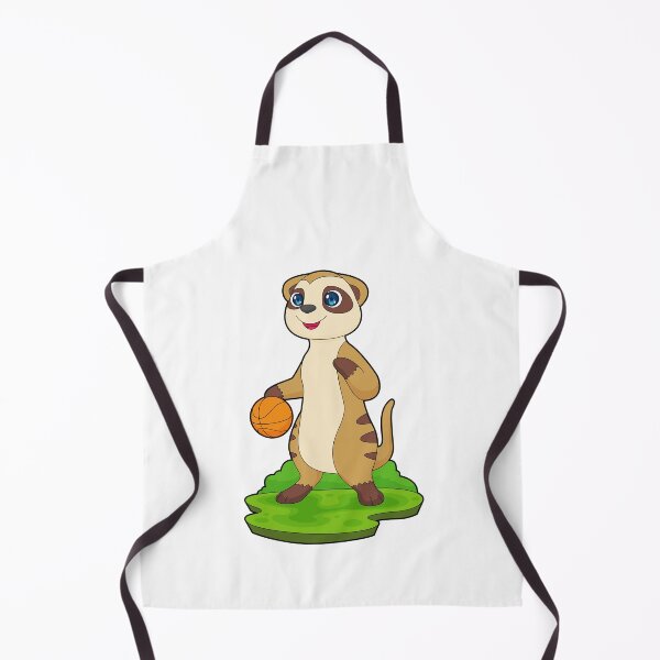 Item preview, Meerkat Basketball player Basketball designed and sold by Snabdesign84.