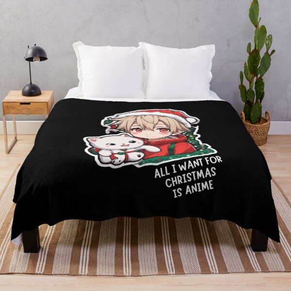 Item preview, Christmas Anime Guy - All I want for Christmas is Anime designed and sold by triharder12.