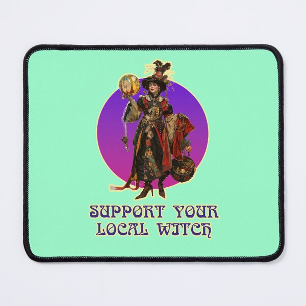Item preview, mysterious vintage witch designed and sold by Mauswohn.