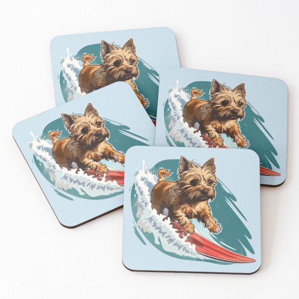 Artikelvorschau, Surfender Cairn Terrier entworfen und verkauft von VelvetRoom.