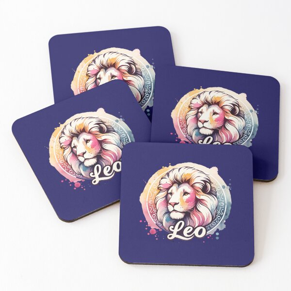 Item preview, Leo Zodiac Art – Bold & Fiery Designs for T-Shirts, Mugs & Stickers designed and sold by artedigital99.