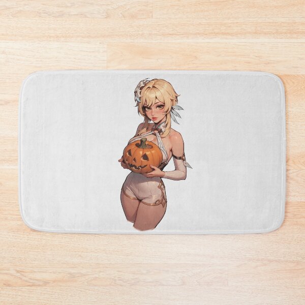 Item preview, Hot Halloween Girl with Blonde hair designed and sold by WaifuBrowser.