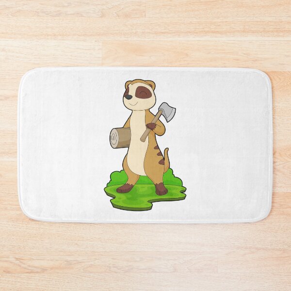 Item preview, Meerkat Lumberjack Axe designed and sold by Snabdesign84.