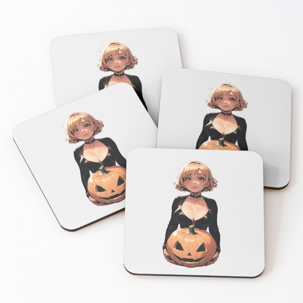 Item preview, Chica sexy de Halloween con cabello rubio designed and sold by WaifuBrowser.