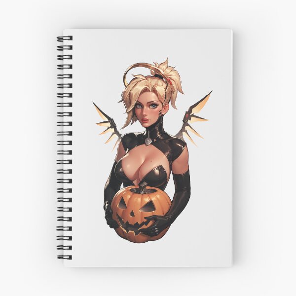 Item preview, Hot Halloween Girl with Blonde hair designed and sold by WaifuBrowser.