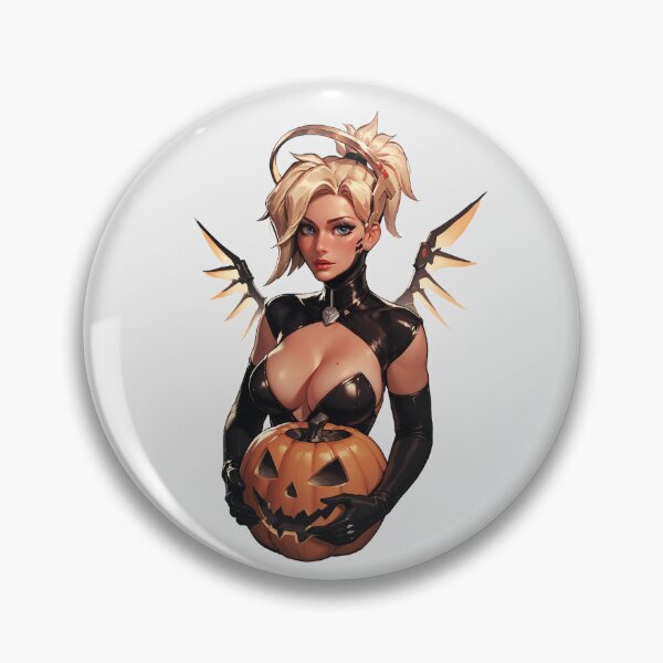 Item preview, Hot Halloween Girl with Blonde hair designed and sold by WaifuBrowser.