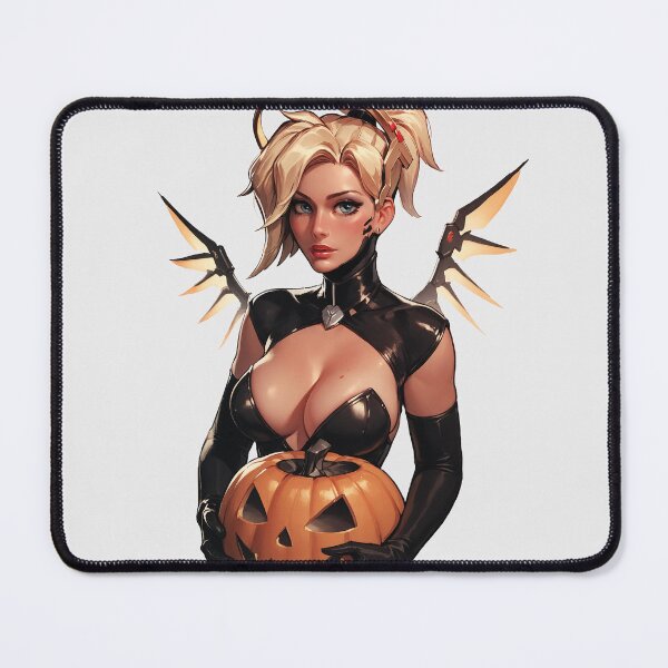 Item preview, Hot Halloween Girl with Blonde hair designed and sold by WaifuBrowser.