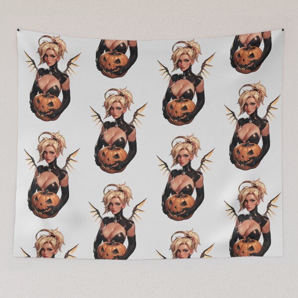 Item preview, Hot Halloween Girl with Blonde hair designed and sold by WaifuBrowser.