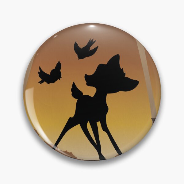 Item preview, Bambi Minimal poster designed and sold by manonpradier.
