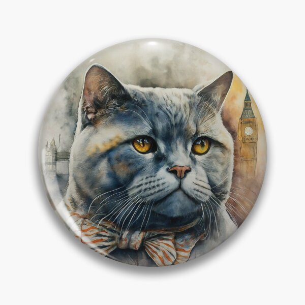 Item preview, british shorthair cat designed and sold by catBeniamin.