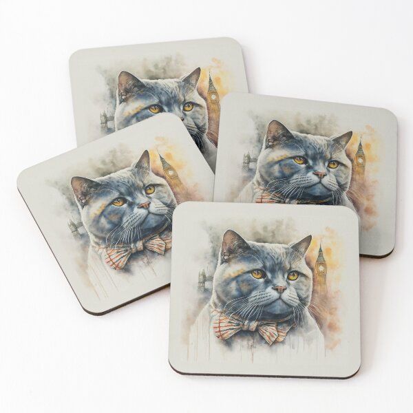 Item preview, british shorthair cat designed and sold by catBeniamin.