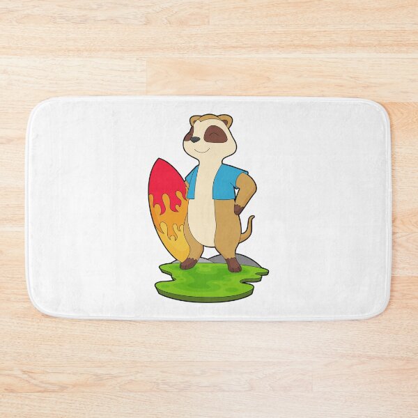 Item preview, Meerkat Surfer Surfboard designed and sold by Snabdesign84.